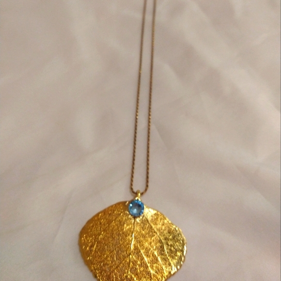 Real Aspen leaf gold plated - Picture 3 of 3